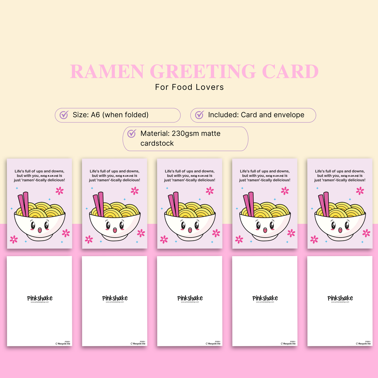 Ramen Lover Greeting Card