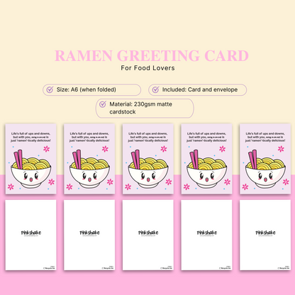 Ramen Lover Greeting Card