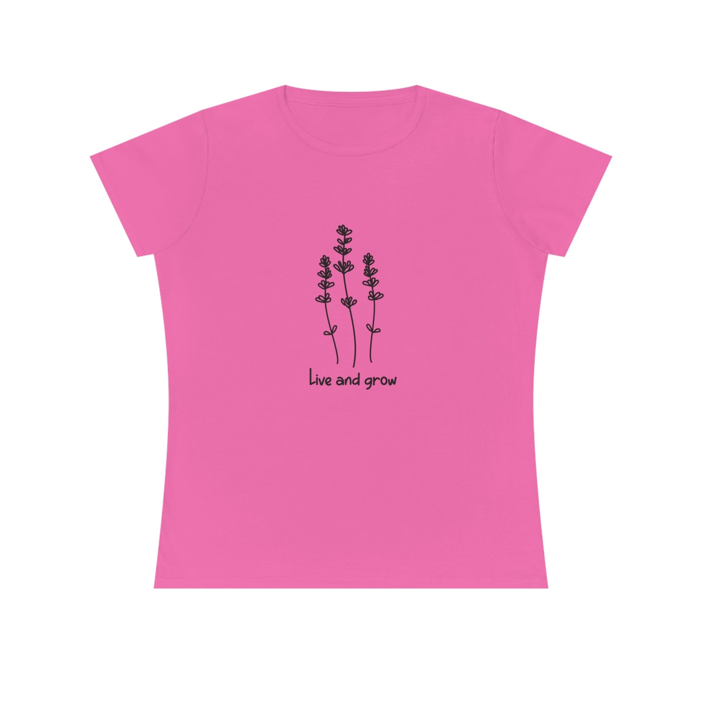 Live and Grow Minimalistic T-shirt