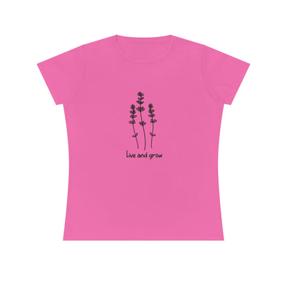 Live and Grow Minimalistic T-shirt