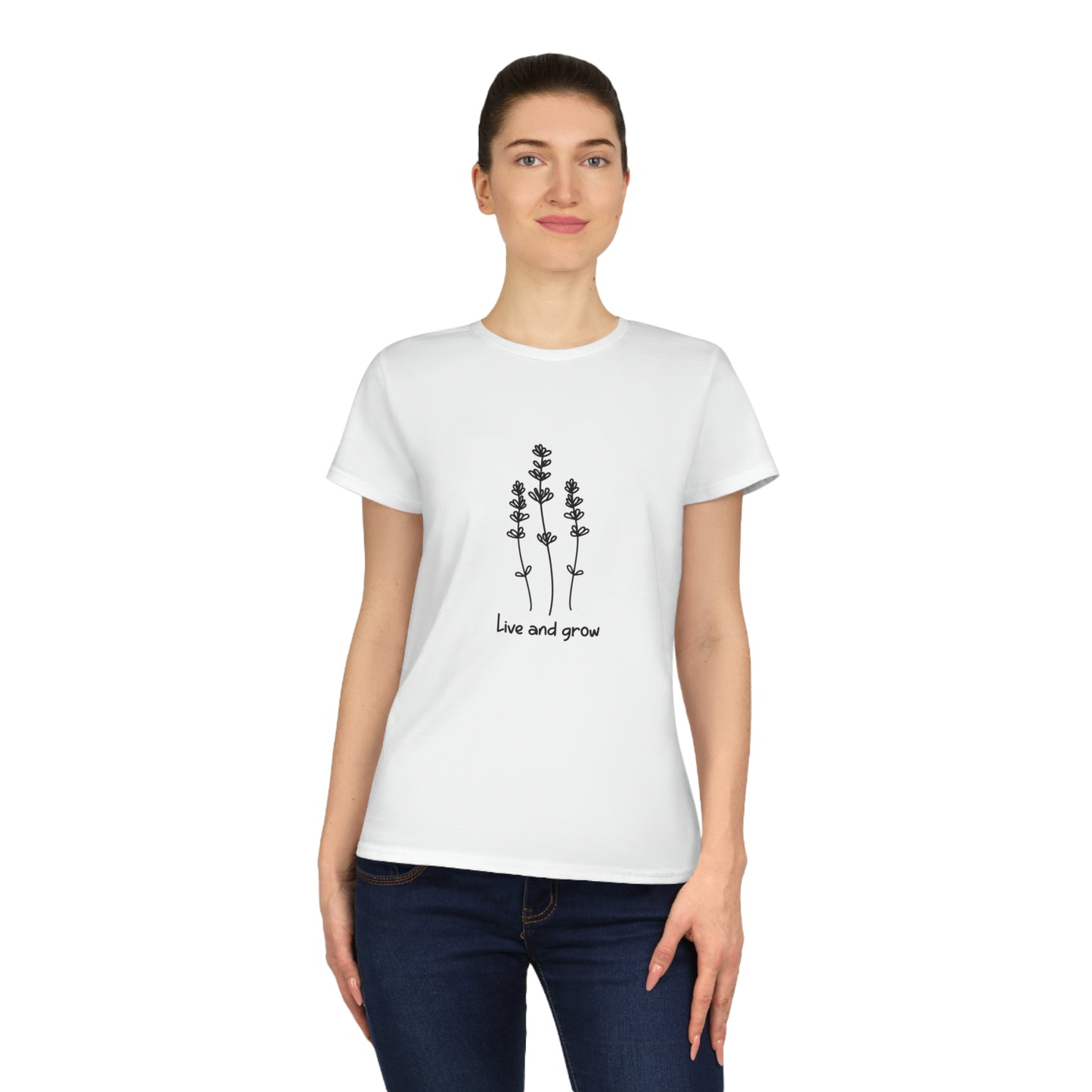 Live and Grow Minimalistic T-shirt