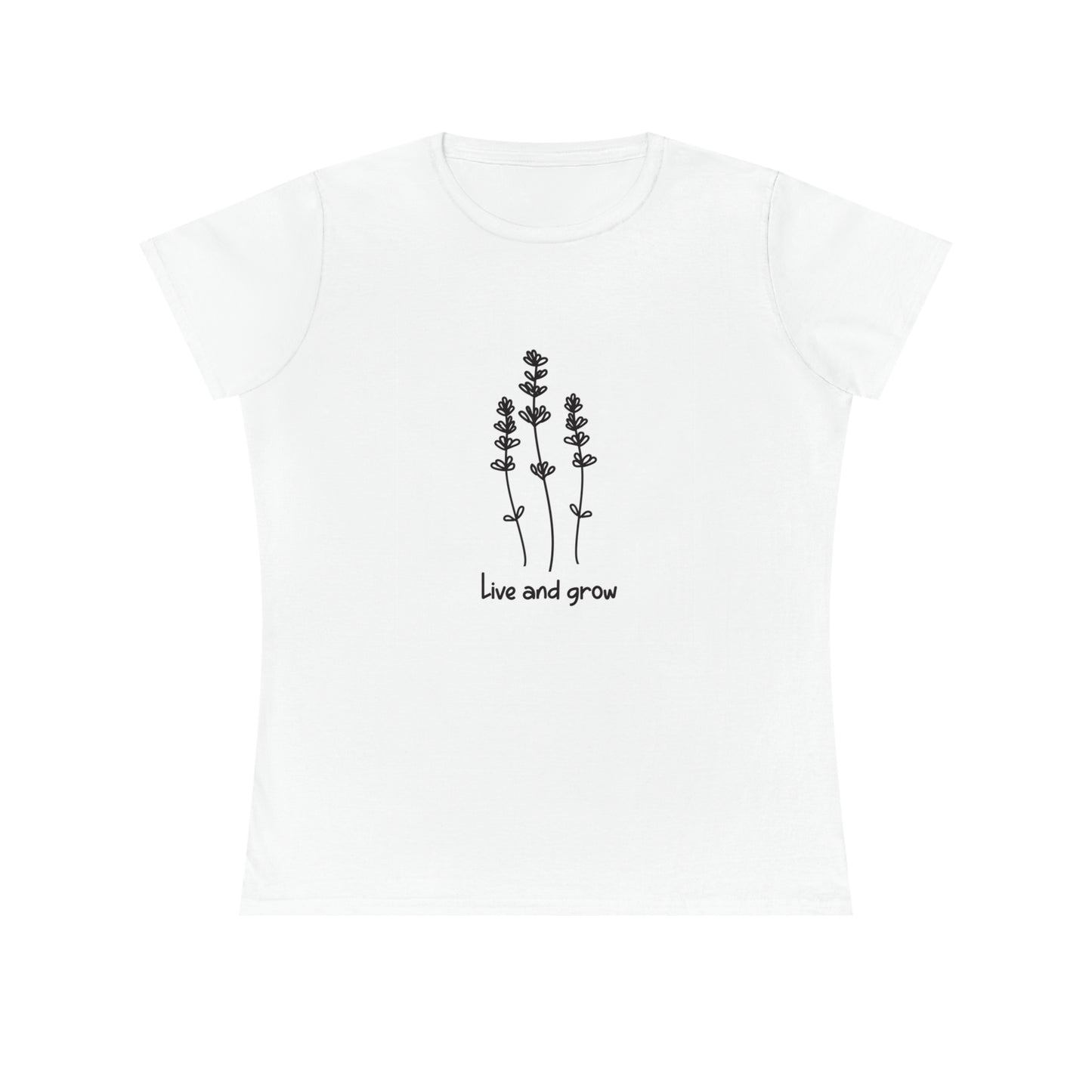 Live and Grow Minimalistic T-shirt