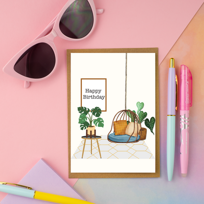 Plant Lover Happy Birthday Card