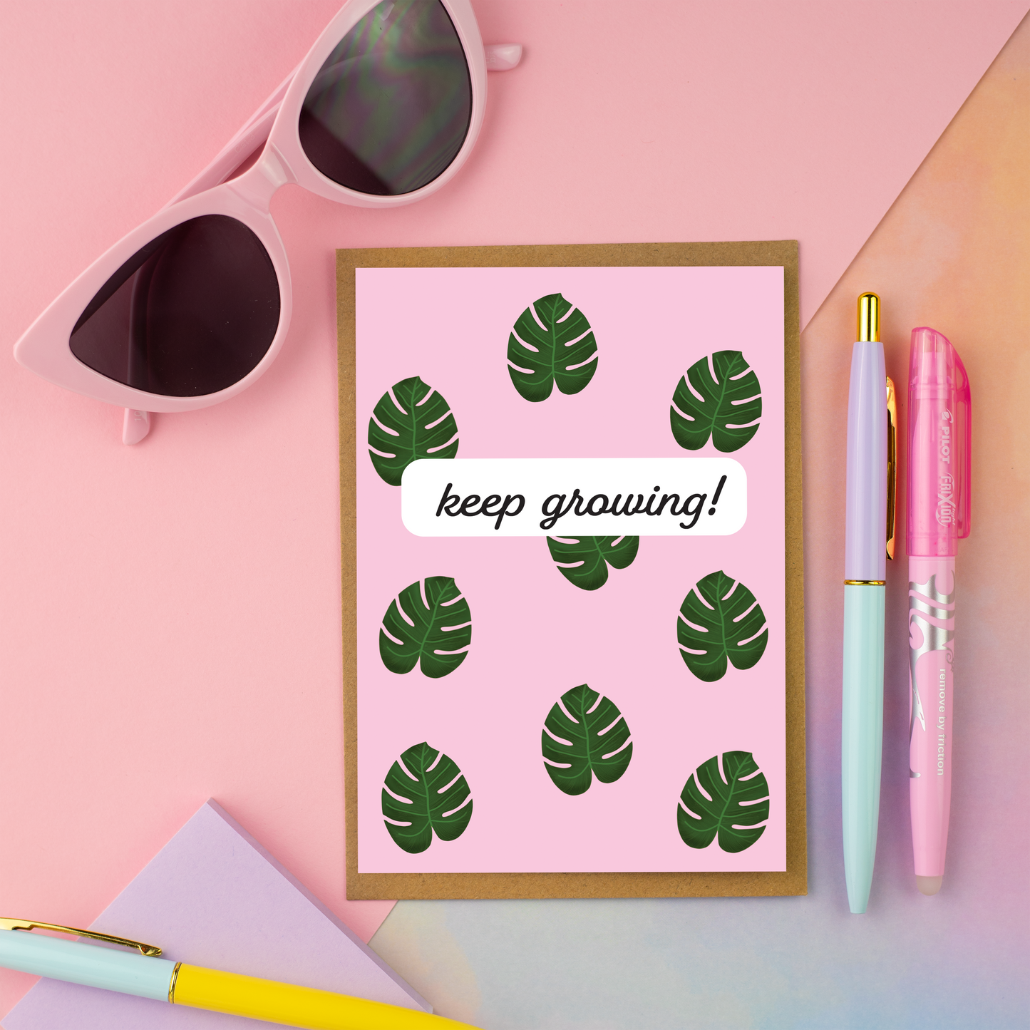 Keep Growing Greeting Card