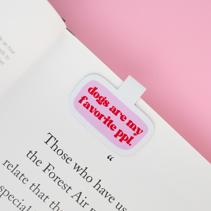 Dog Lover Bookmark