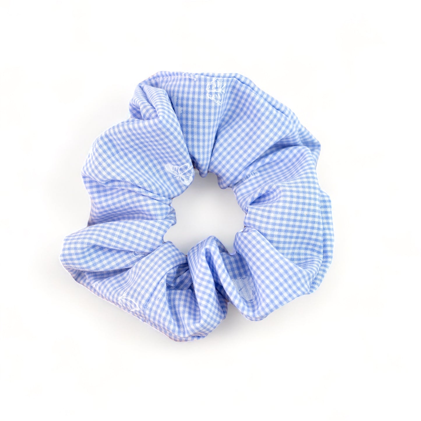 Business blue gingham