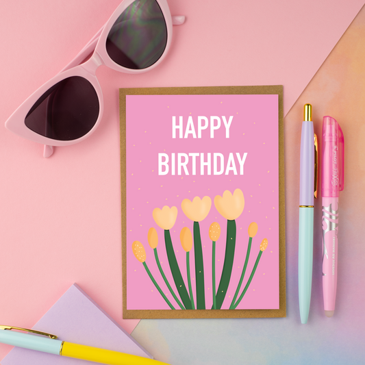 Spring Birthday Card