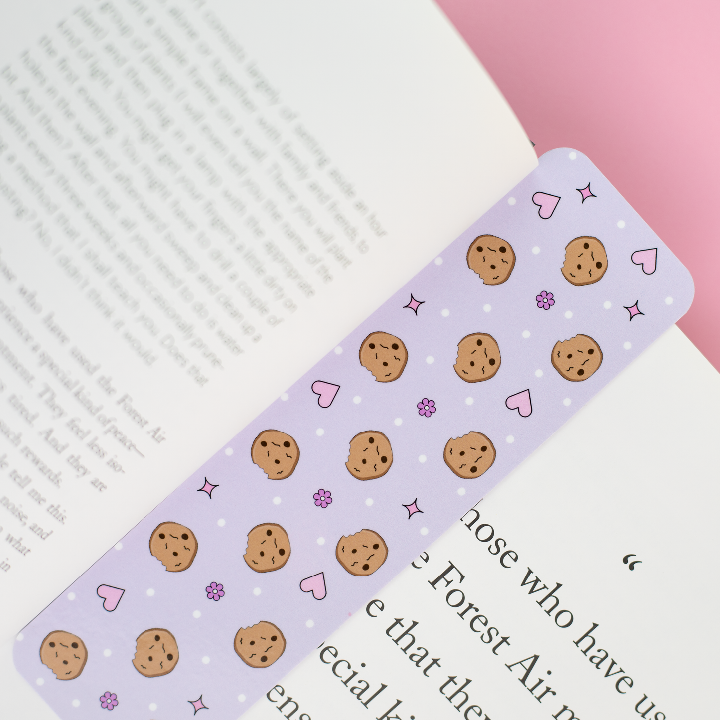 Chocolate Chip Cookie Bookmark