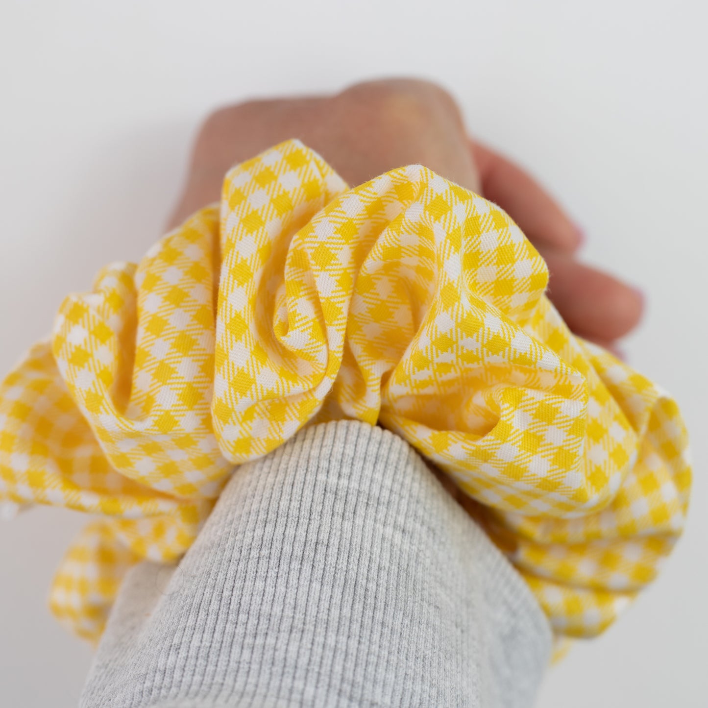 Yellow gingham